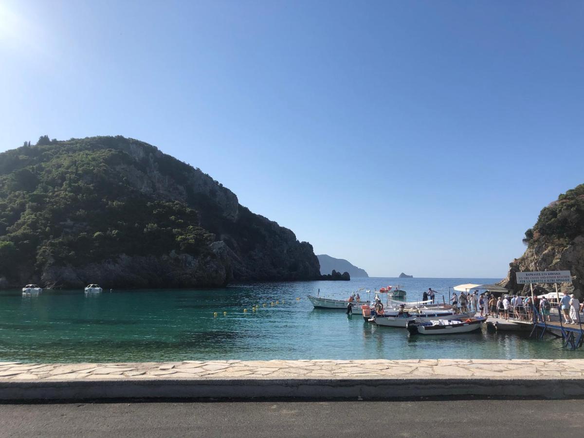Villa Ampelaki "30 Meters To Beach" Paleokastritsa Ngoại thất bức ảnh