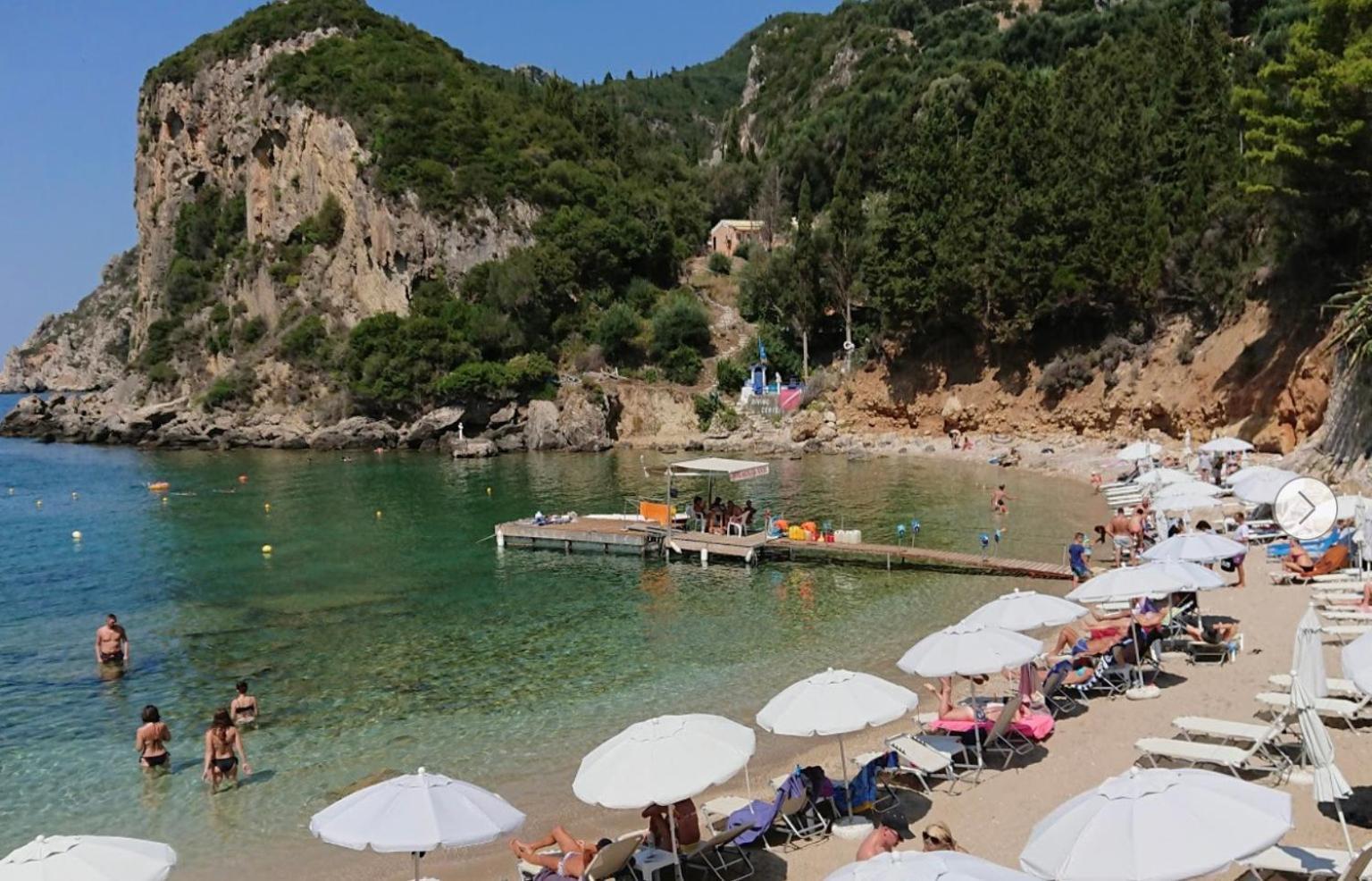 Villa Ampelaki "30 Meters To Beach" Paleokastritsa Ngoại thất bức ảnh