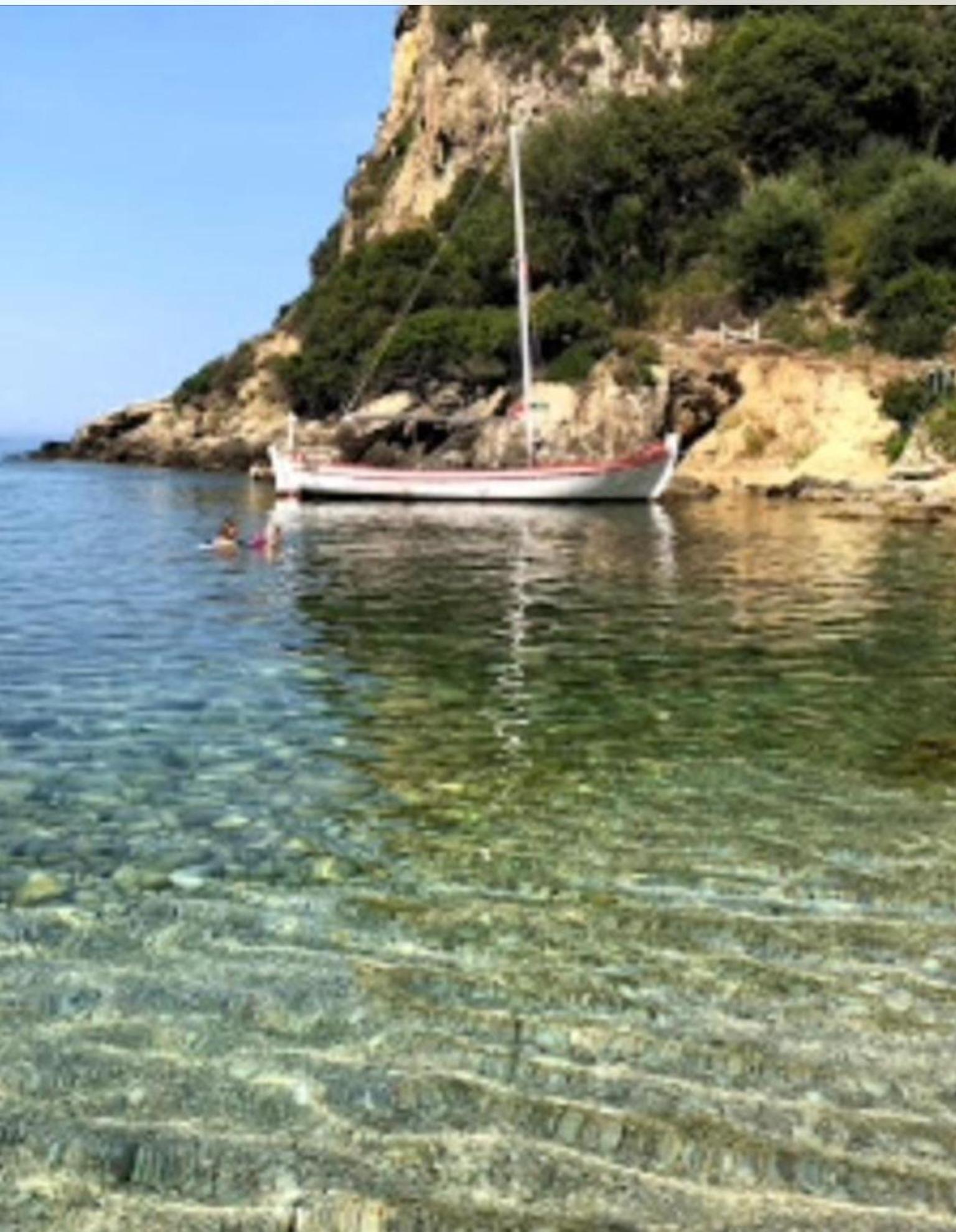 Villa Ampelaki "30 Meters To Beach" Paleokastritsa Ngoại thất bức ảnh